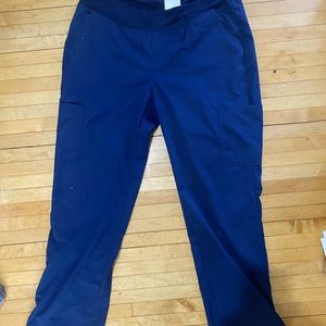 Ladies Butter Soft Navy Blue Scrub Pants